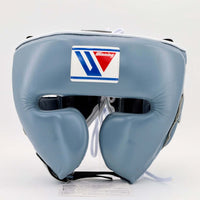Light Blue Winning Head Guard Open Face, Genuine Cowhide Leather, High Quality Winning Head Protective, Custom Made Head Guard, Available All Sizes & Colours, Free Shipping Worldwide (Copy) (Copy) (Copy) (Copy) (Copy) (Copy)