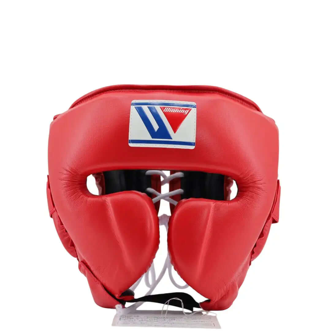Winning Head Guard Open Face, Genuine Cowhide Leather, High Quality Winning Head Protective, Custom Made Head Guard, Available All Sizes & Colours, Free Shipping Worldwide