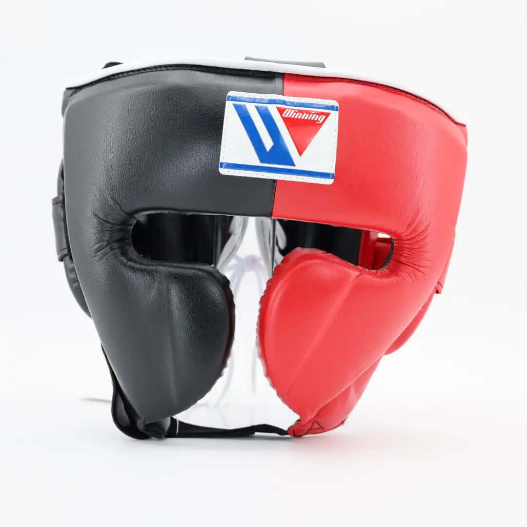 Black Red Winning Head Guard Open Face, Genuine Cowhide Leather, High Quality Winning Head Protective, Custom Made Head Guard, Available All Sizes & Colours, Free Shipping Worldwide (Copy) (Copy) (Copy) (Copy) (Copy) (Copy) (Copy) (Copy) (Copy)