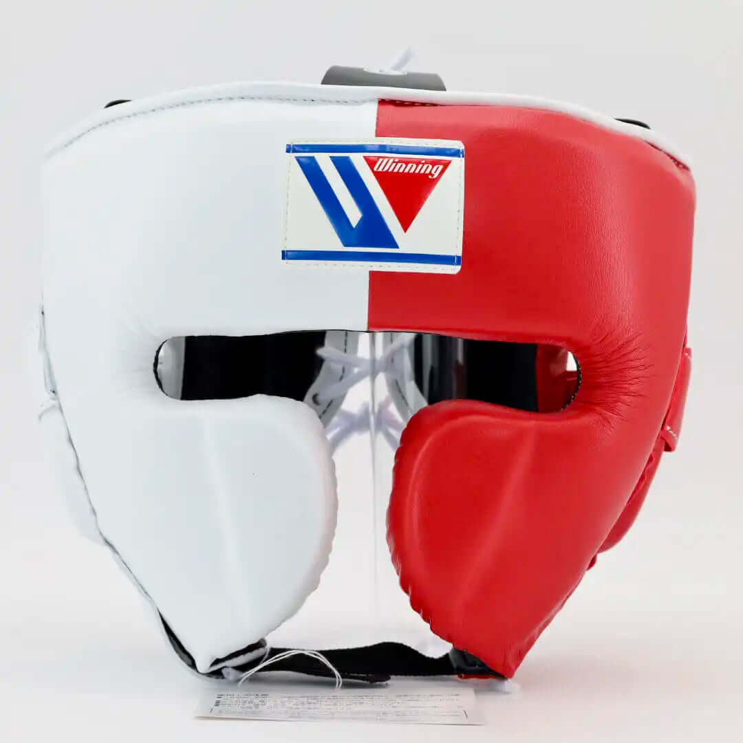 Winning Head Guard Open Face, Genuine Cowhide Leather, High Quality Winning Head Protective, Custom Made Head Guard, Available All Sizes & Colours, Free Shipping Worldwide (Copy) (Copy)