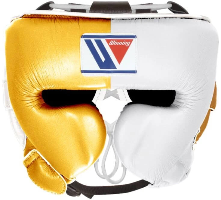 Winning Head Guard Open Face, Genuine Cowhide Leather, High Quality Winning Head Protective, Custom Made Head Guard, Available All Sizes & Colours, Free Shipping Worldwide