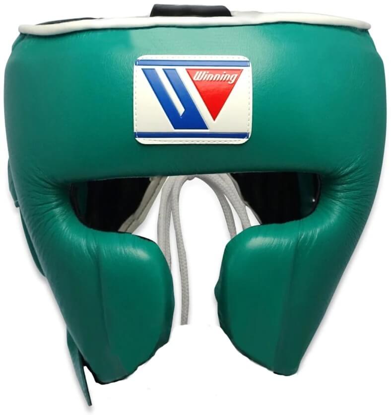 Winning Head Guard Open Face, Genuine Cowhide Leather, High Quality Winning Head Protective, Custom Made Head Guard, Available All Sizes & Colours, Free Shipping Worldwide
