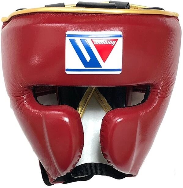 Winning Head Guard Open Face, Genuine Cowhide Leather, High Quality Winning Head Protective, Custom Made Head Guard, Available All Sizes & Colours, Free Shipping Worldwide