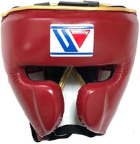 Winning Head Guard Open Face, Genuine Cowhide Leather, High Quality Winning Head Protective, Custom Made Head Guard, Available All Sizes & Colours, Free Shipping Worldwide