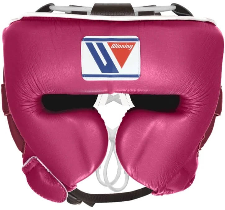 Winning Head Guard Open Face, Genuine Cowhide Leather, High Quality Winning Head Protective, Custom Made Head Guard, Available All Sizes & Colours, Free Shipping Worldwide