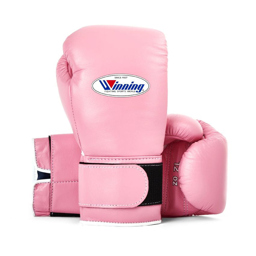 Winning Boxing Gloves – Pink Velcro Winning Training Gloves – Perfect for All Boxers – Pro-Level Quality – Premium Quality at Low Prices
