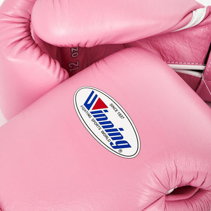 Winning Boxing Gloves – Pink Velcro Winning Training Gloves – Perfect for All Boxers – Pro-Level Quality – Premium Quality at Low Prices