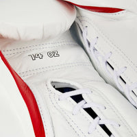 Winning Boxing Gloves – White Red Lace-Up Winning Training Gloves – Perfect for All Boxers – Pro-Level Quality – Premium Quality at Low Prices