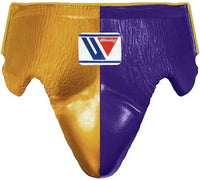 Winning Boxing Groin Guard | Customizable - Professional Gear | Gold/Purple