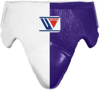Winning Boxing Groin Guard | Customizable - Professional Gear | White/Purple