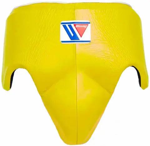 Winning Boxing Groin Guard | Customizable - Professional Gear | Yellow