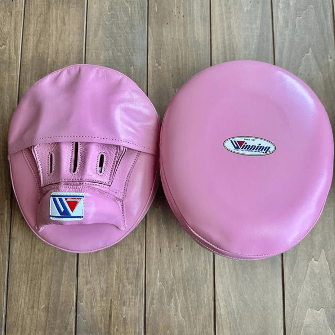 Winning Professional Boxing Punching Mitts - Customizable - Professional Training Mitts - Pink