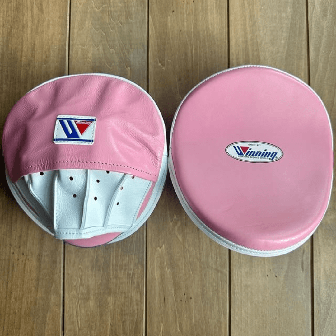 Winning Professional Boxing Punching Mitts - Customizable - Professional Training Mitts - Pink