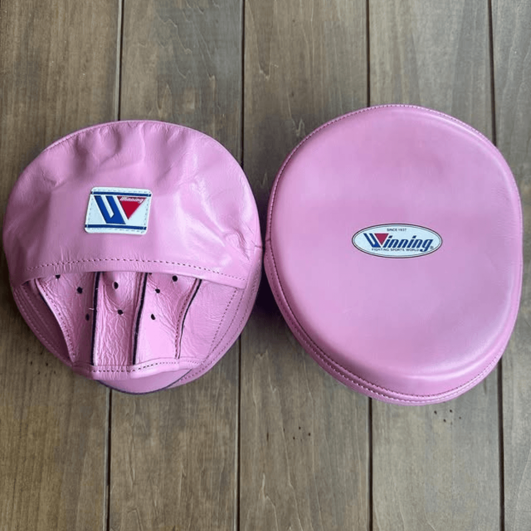 Winning Professional Boxing Punching Mitts - Customizable - Professional Training Mitts - Pink