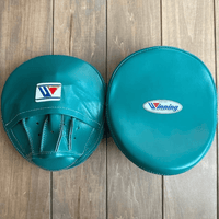Winning Professional Boxing Punching Mitts - Customizable - Elite Coaching Mitts - Teal