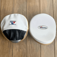 Winning Professional Boxing Punching Mitts - Customizable - Professional Training Mitts - White