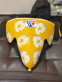 Winning Boxing Groin Guard | Customizable - Professional Gear | Yellow/White