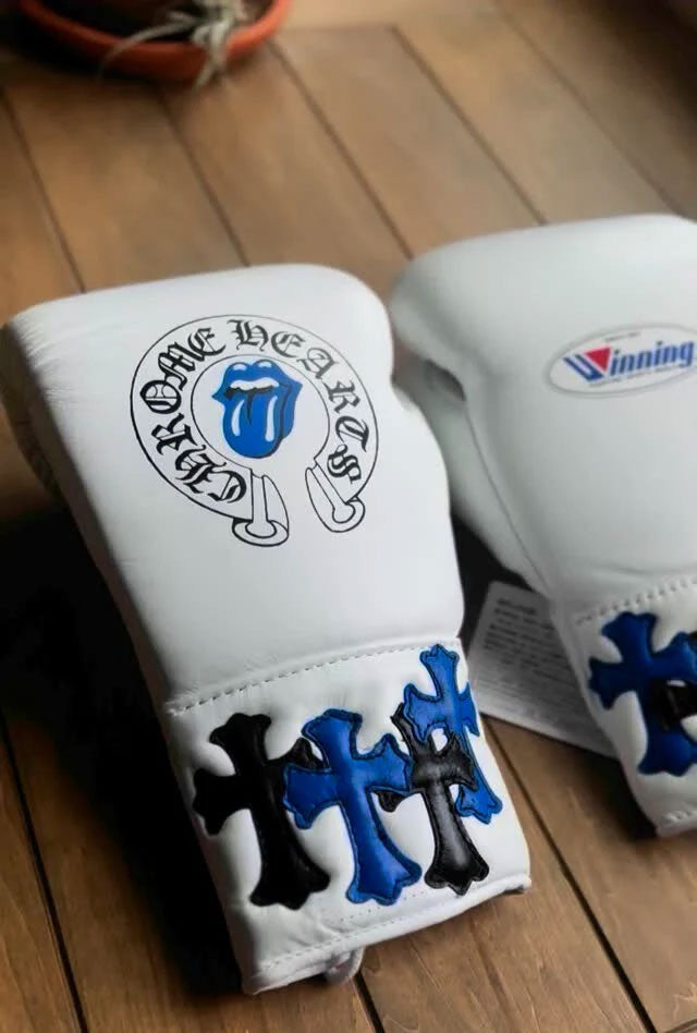 Winning Boxing Gloves – White Lace-Up Winning Training Gloves – Perfect for All Boxers – Pro-Level Quality – Premium Quality at Low Prices