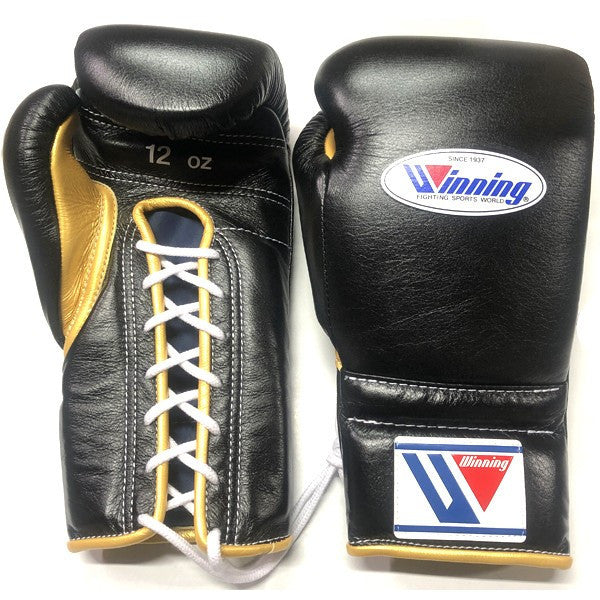 Order Top Quality Sparring Black Winning Gloves for Boxing Training Sessions