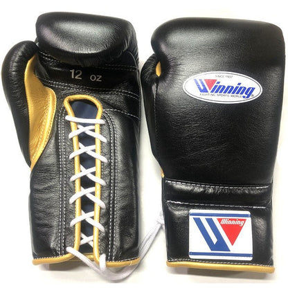 Order Top Quality Sparring Black Winning Gloves for Boxing Training Sessions