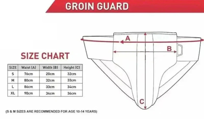 Winning Boxing Groin Guard | Customizable - Professional Gear | Red
