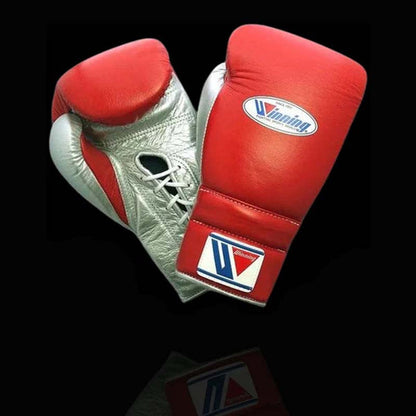 Winning Boxing Lace Up Gloves , Fighting Gloves, Christmas Gift For Mens Thanksgiving Gifts for Him, Gifts, Free Shipping